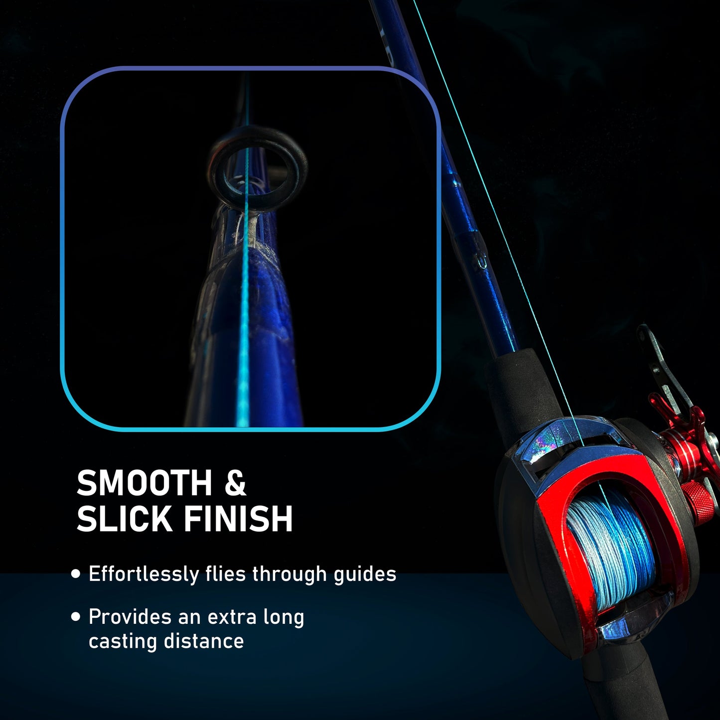 Reaction Tackle Braided Fishing Line - White Reaction Tackle