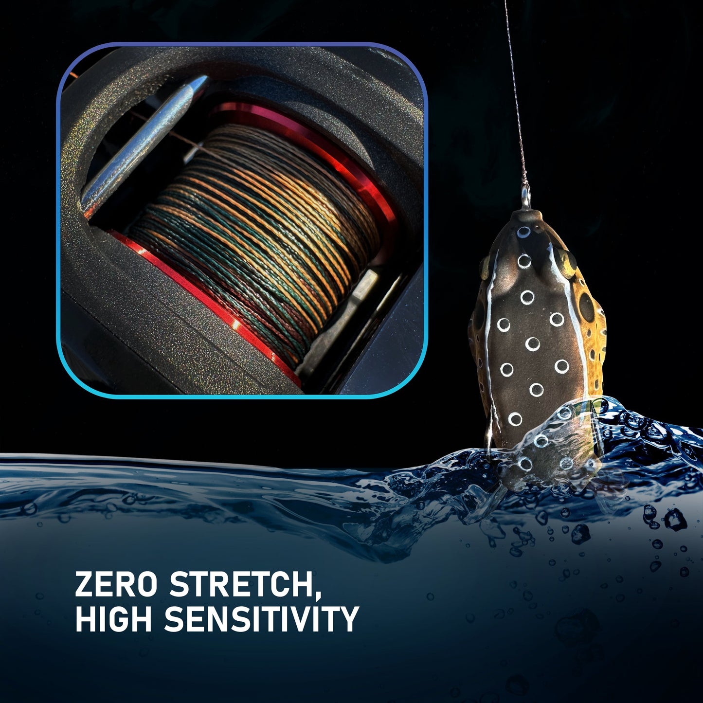 Reaction Tackle Braided Fishing Line - Sea Blue Reaction Tackle