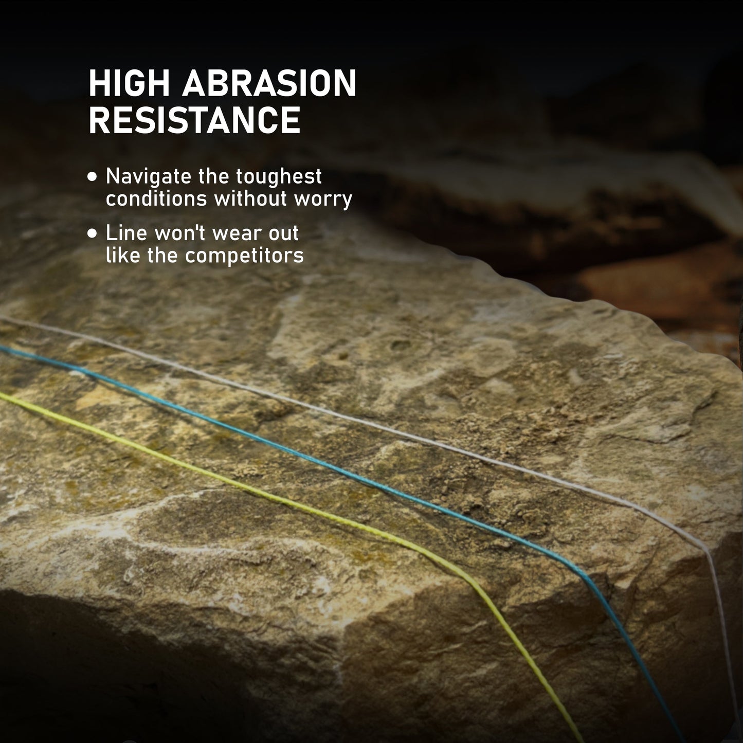 Reaction Tackle Braided Fishing Line - Multi-Color Reaction Tackle