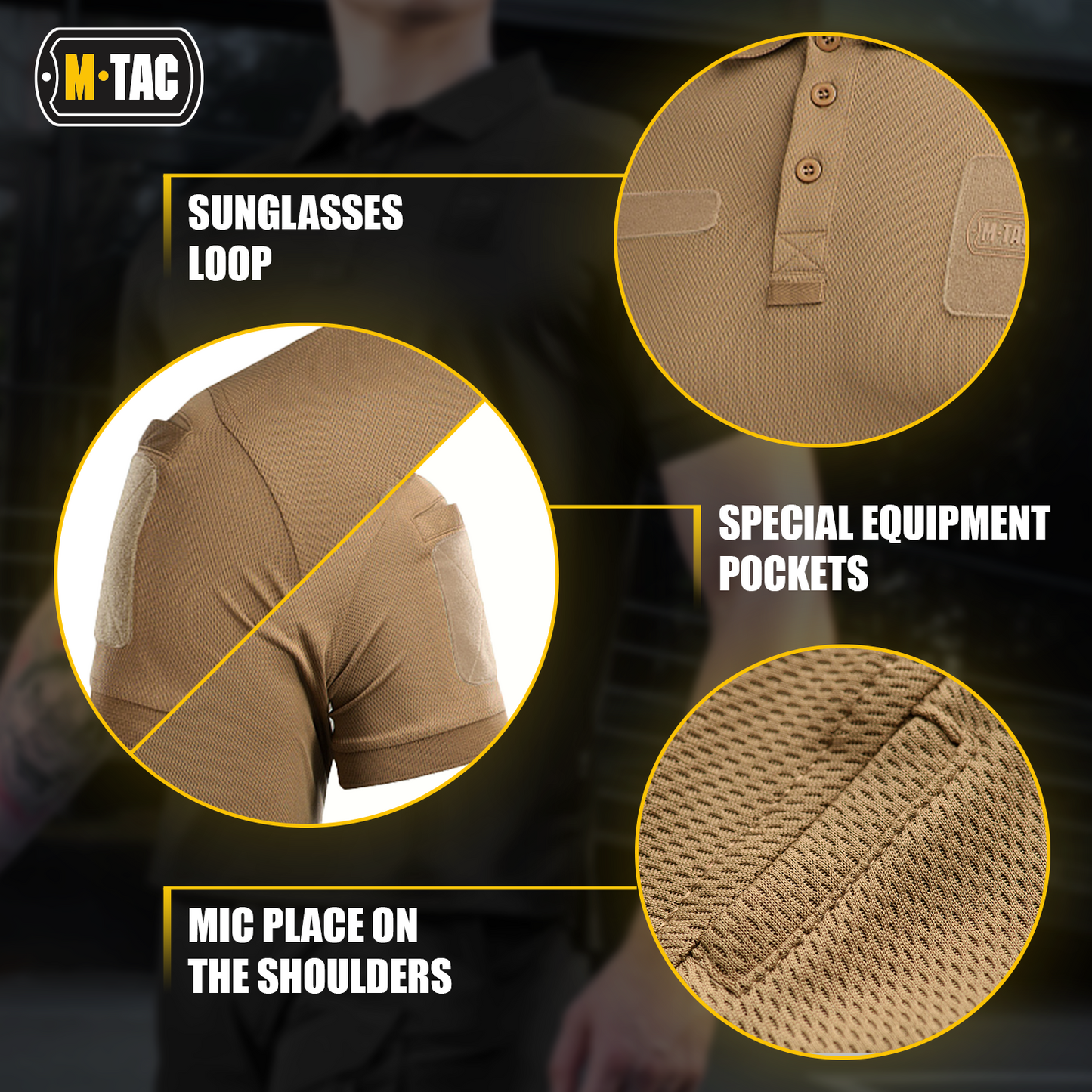 M-Tac Polo Elite Tactical Coolmax M-TAC