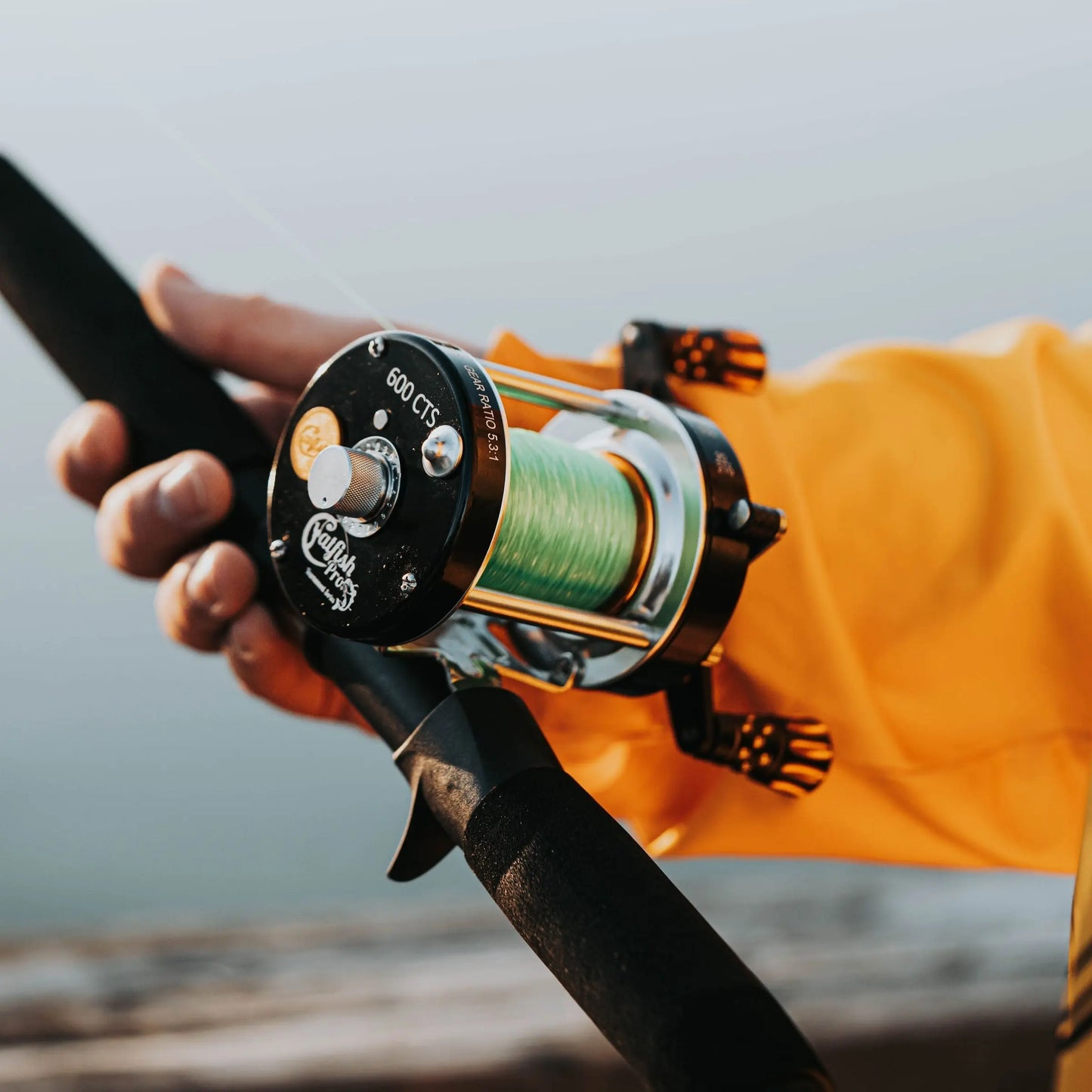 600CTS Round Baitcaster Reel Catfish Pro