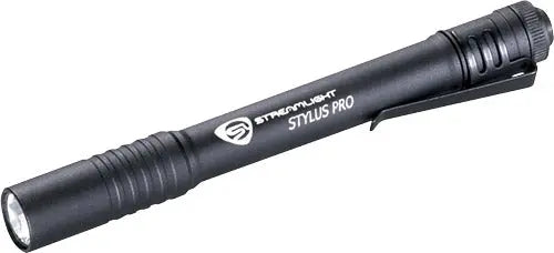 STREAMLIGHT STYLUS PRO LIGHT LED BLACK W/POCKET CLIP Streamlight
