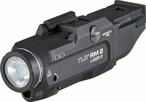 Streamlight TLR RM 2 Laser LED Weapon Light - Rail Mount Tactical Light with Laser