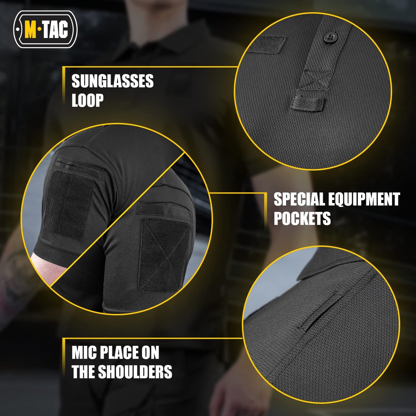 M-Tac Polo Elite Tactical Coolmax M-TAC