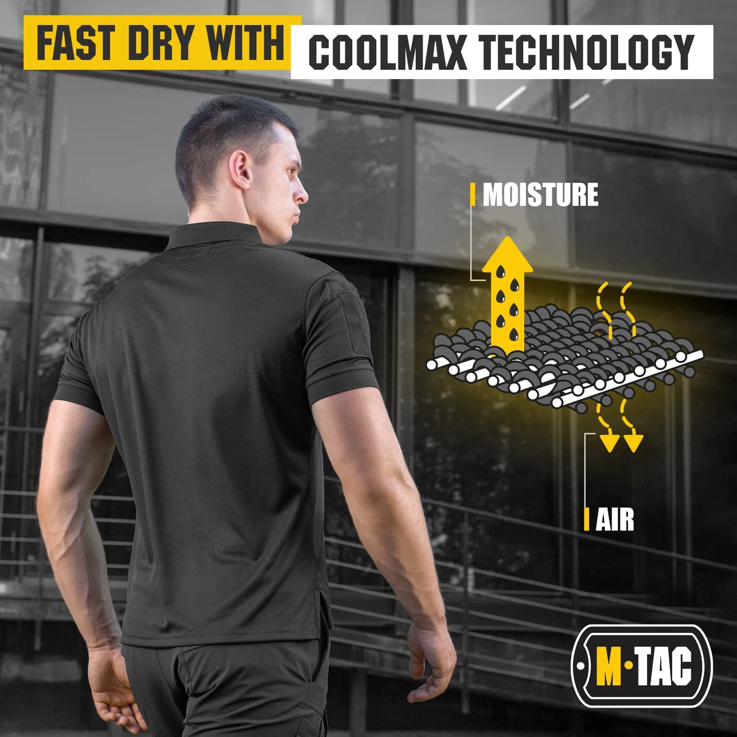 M-Tac Polo Elite Tactical Coolmax M-TAC