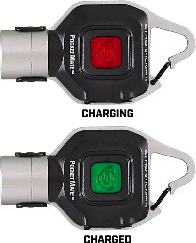 STREAMLIGHT POCKET MATE USB EDC LIGHT W/POCKET CLIP SILVER Streamlight