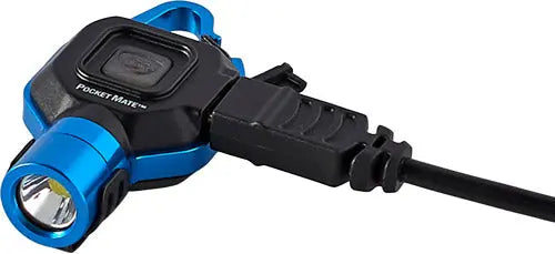 STREAMLIGHT POCKET MATE USB EDC LIGHT W/POCKET CLIP BLUE Streamlight