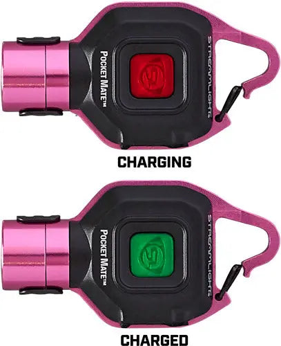 STREAMLIGHT POCKET MATE USB EDC LIGHT W/POCKET CLIP PINK Streamlight