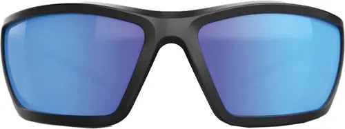 GLOCK TACTICAL GLASSES BLUE LINE BLACK BLUE MIRROR LENS Glock