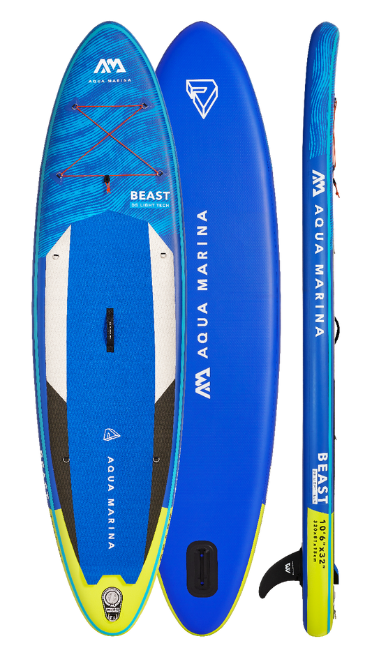 Aqua Marina BEAST 10'6" Inflatable Paddle Board All-Around Advanced SUP