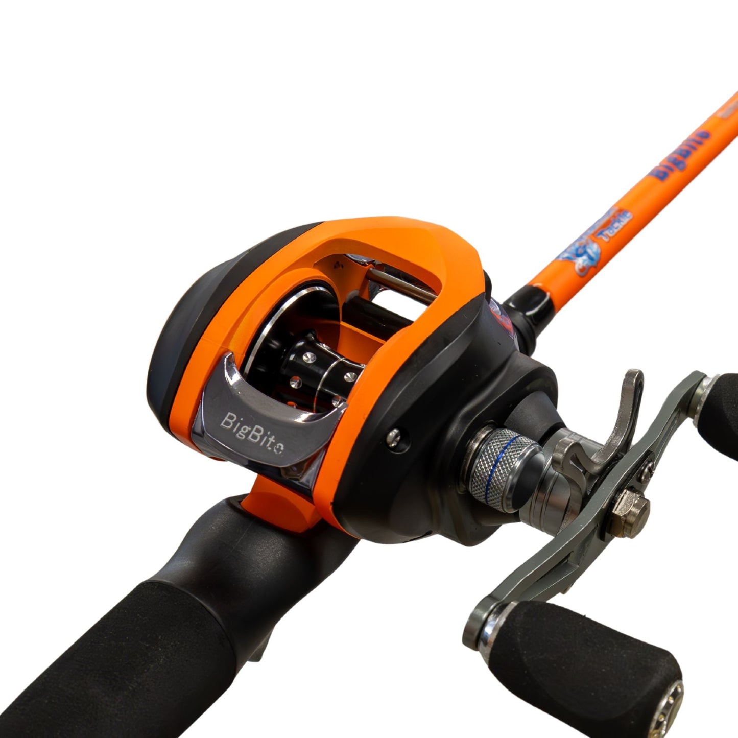 Reaction Tackle Fishing Rod and Baitcasting Reel Combo - Big Bite - NEW Reaction Tackle