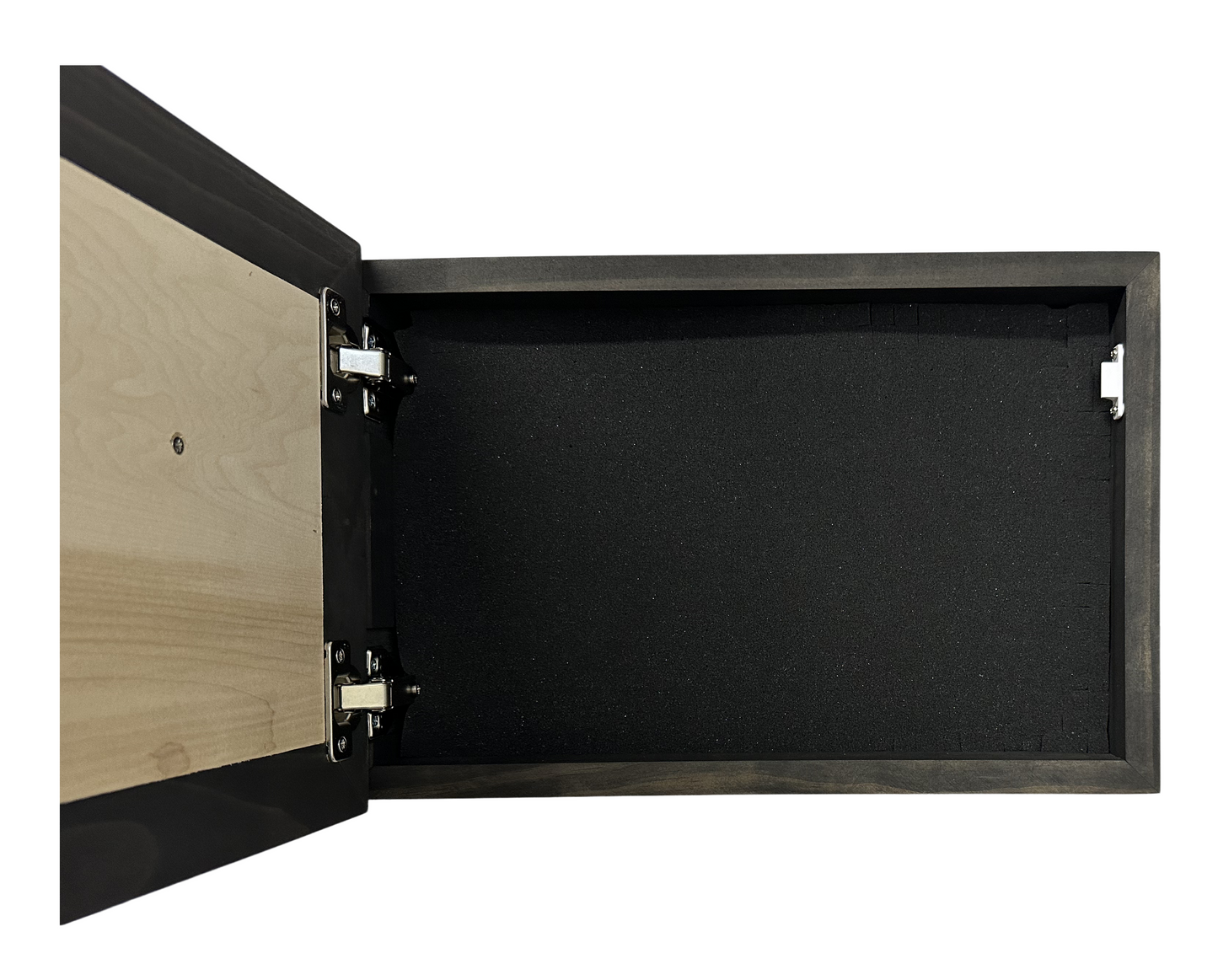Hidden Black Bear Wall-Mounted Gun Cabinet – Safe Hidden Storage for Firearms Bellewood Designs