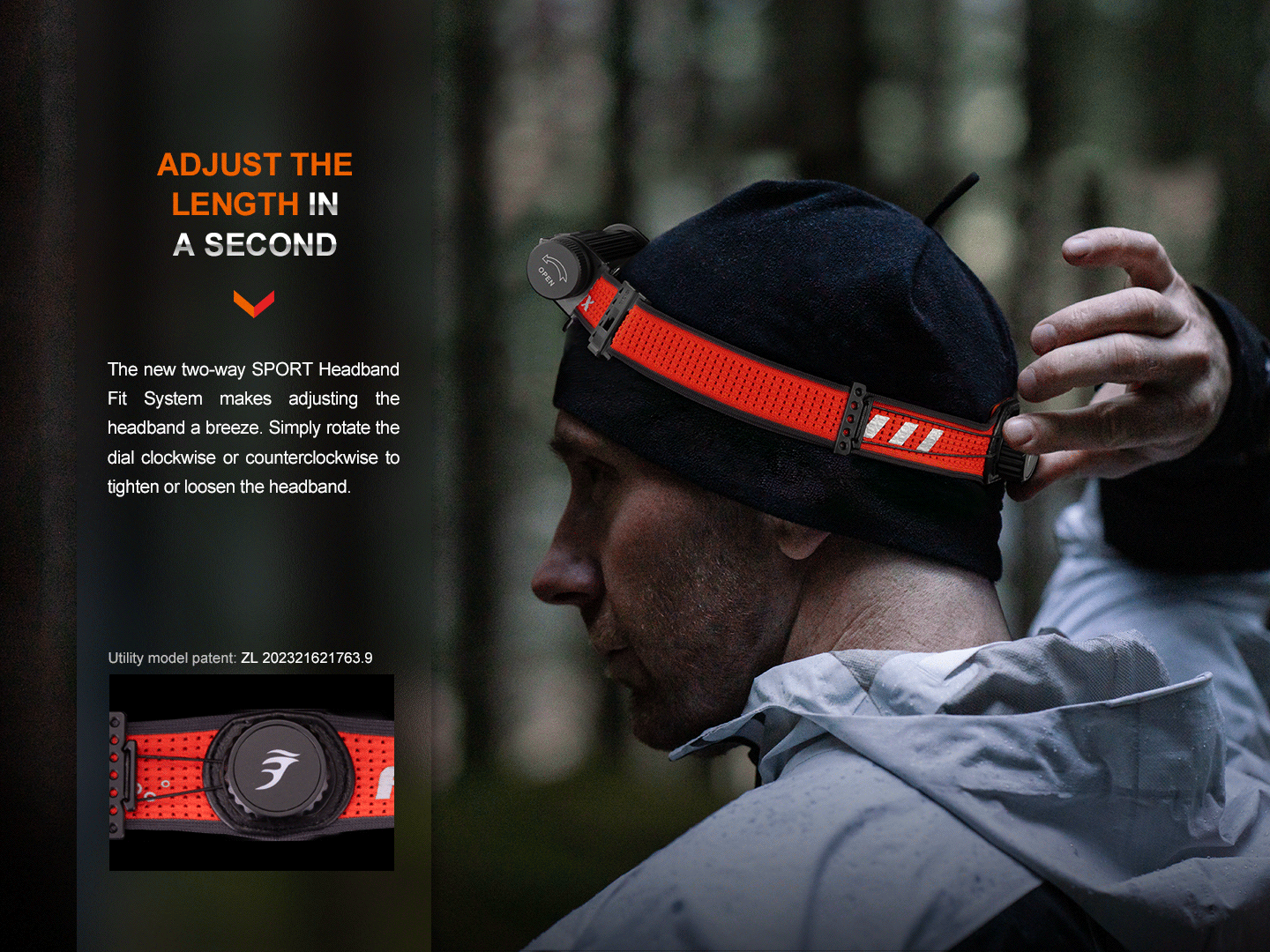 Fenix HM62-T Lightweight Trail Running Headlamp Fenix Store