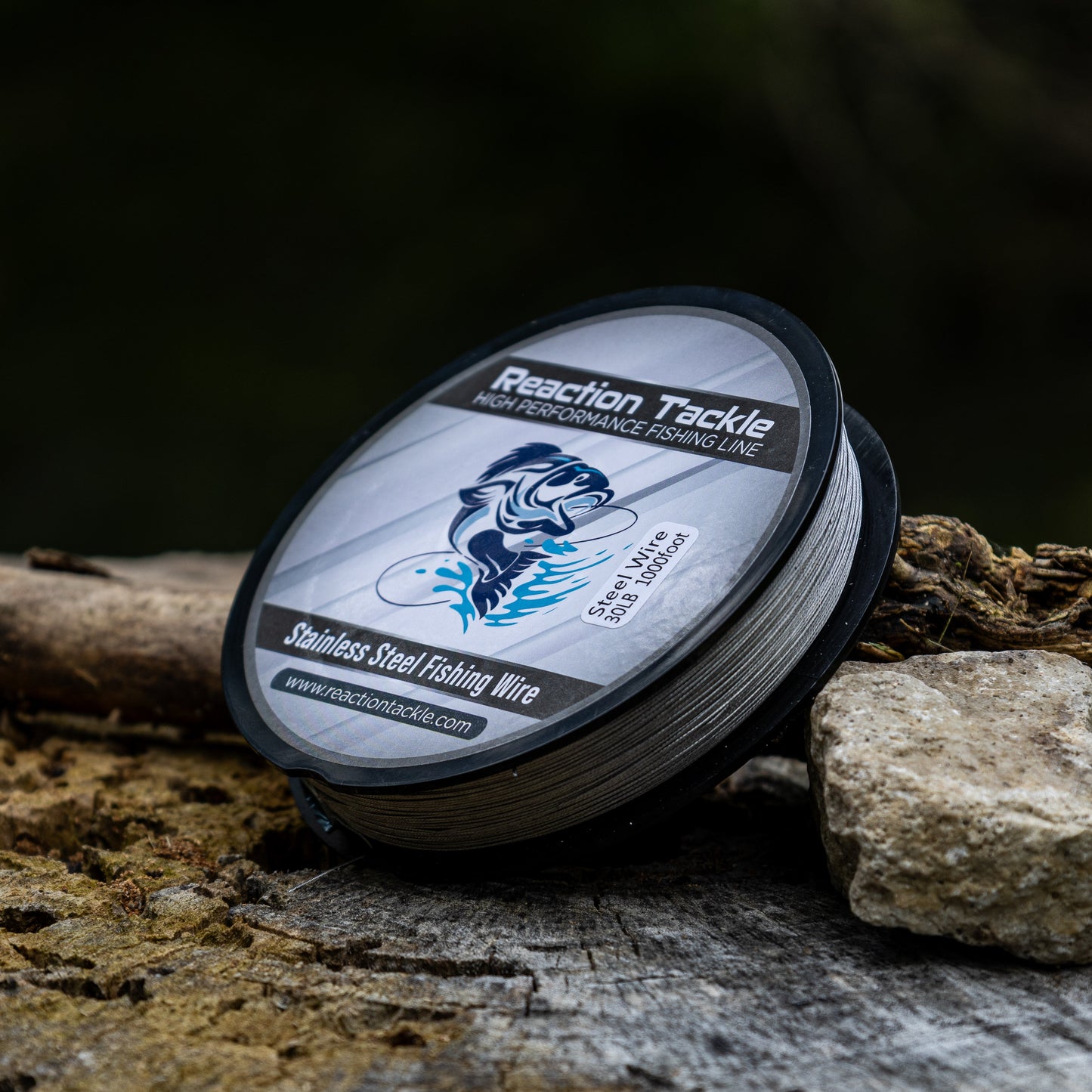 Reaction Tackle Stainless Steel Trolling Line 30LB Reaction Tackle