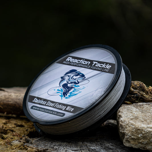 Reaction Tackle Stainless Steel Trolling Line 30LB Reaction Tackle