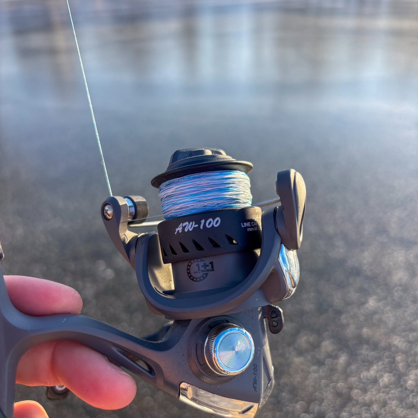 Reaction Tackle Ice Fishing Braided line - 8 Strand Reaction Tackle