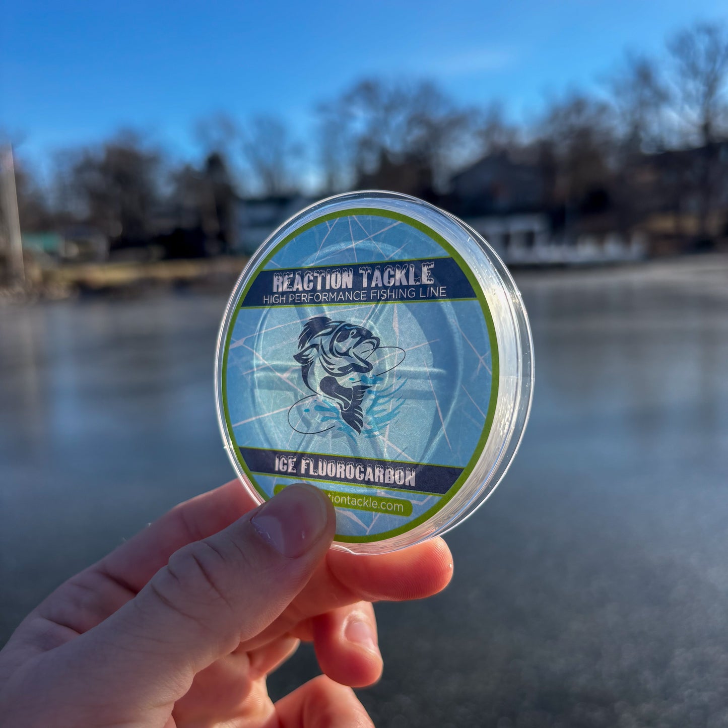 Reaction Tackle Ice Fluorocarbon Fishing Line or Leader Reaction Tackle