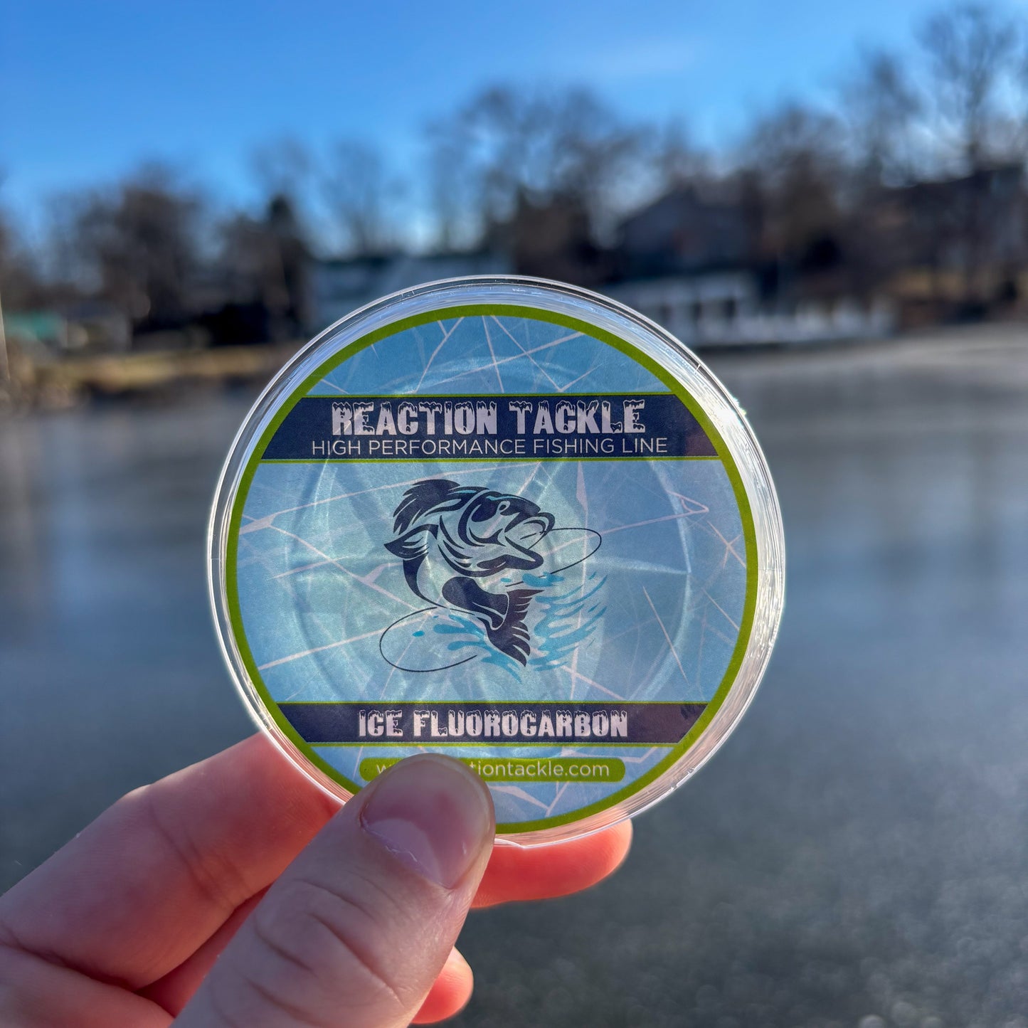 Reaction Tackle Ice Fluorocarbon Fishing Line or Leader Reaction Tackle