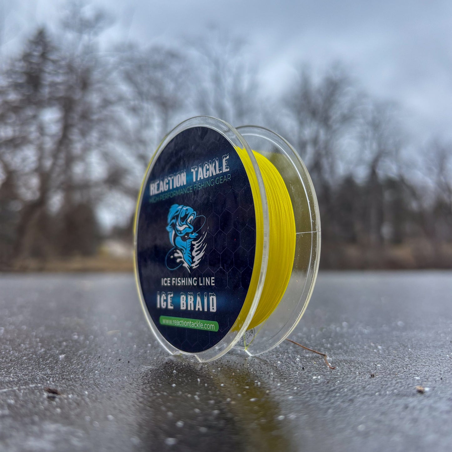 Reaction Tackle Ice Fishing Braided line - 8 Strand Reaction Tackle