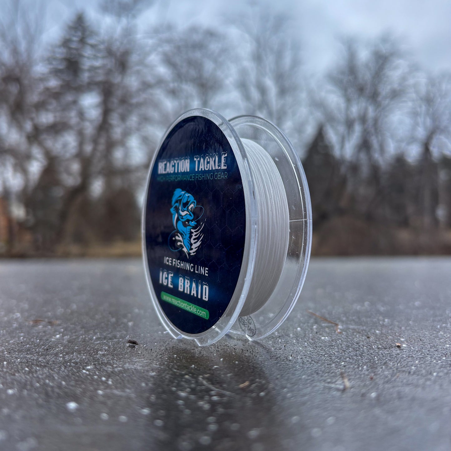 Reaction Tackle Ice Fishing Braided line - 8 Strand Reaction Tackle