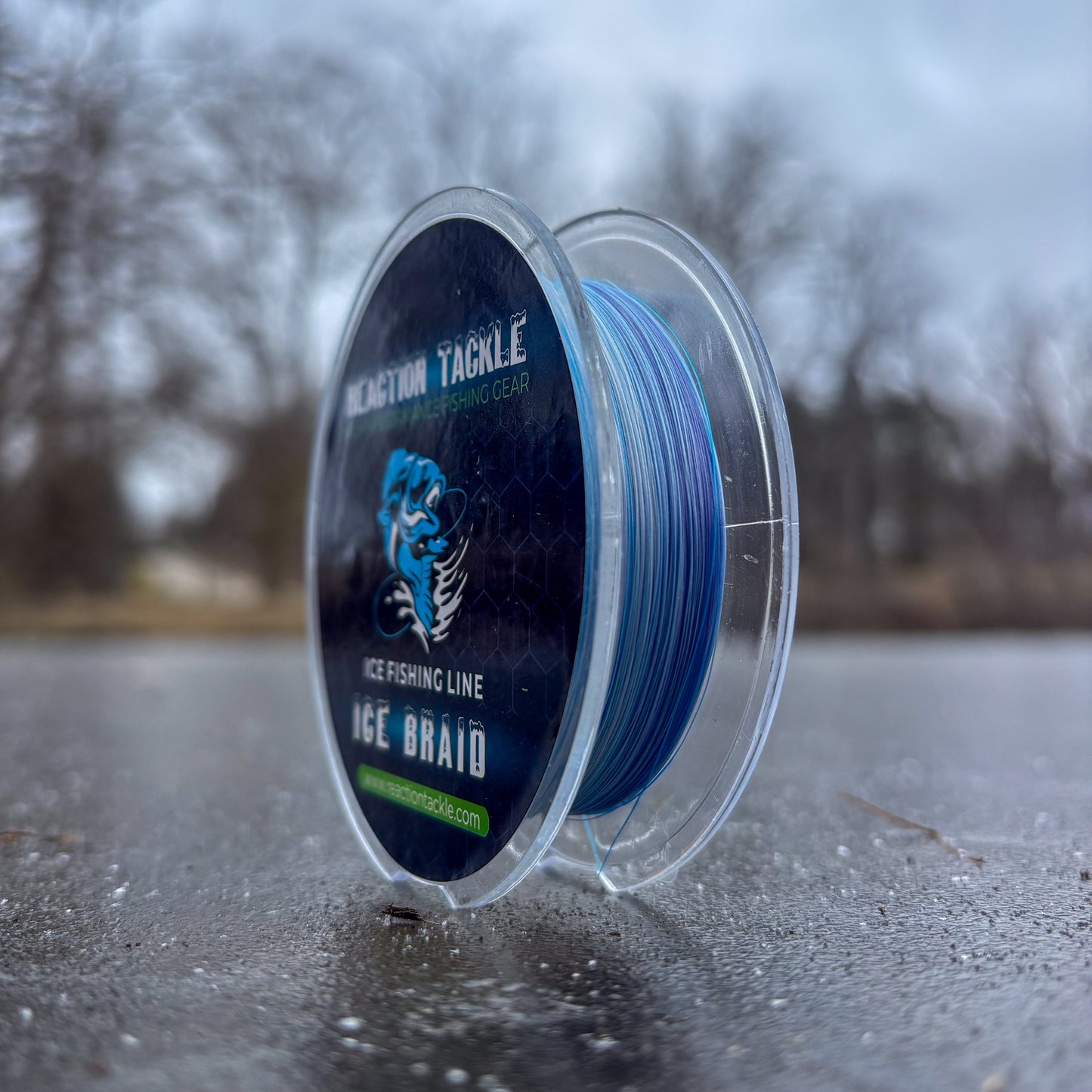 Reaction Tackle Ice Fishing Braided line - 8 Strand Reaction Tackle
