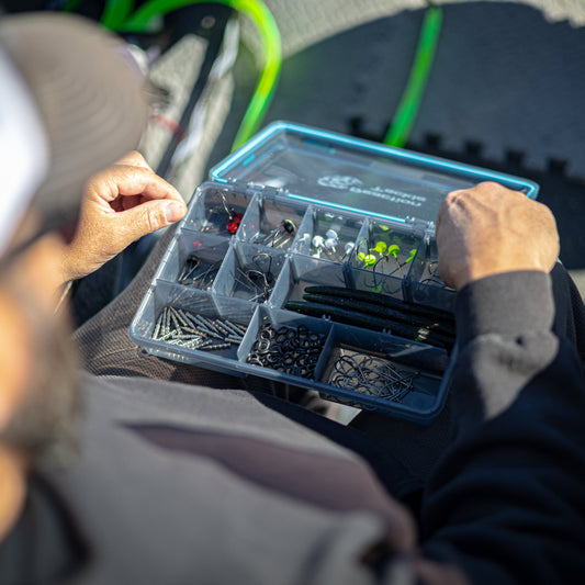 Reaction Tackle Standard Tackle Tray- Sturdy and Water Resistant with 4 Reliable Clips