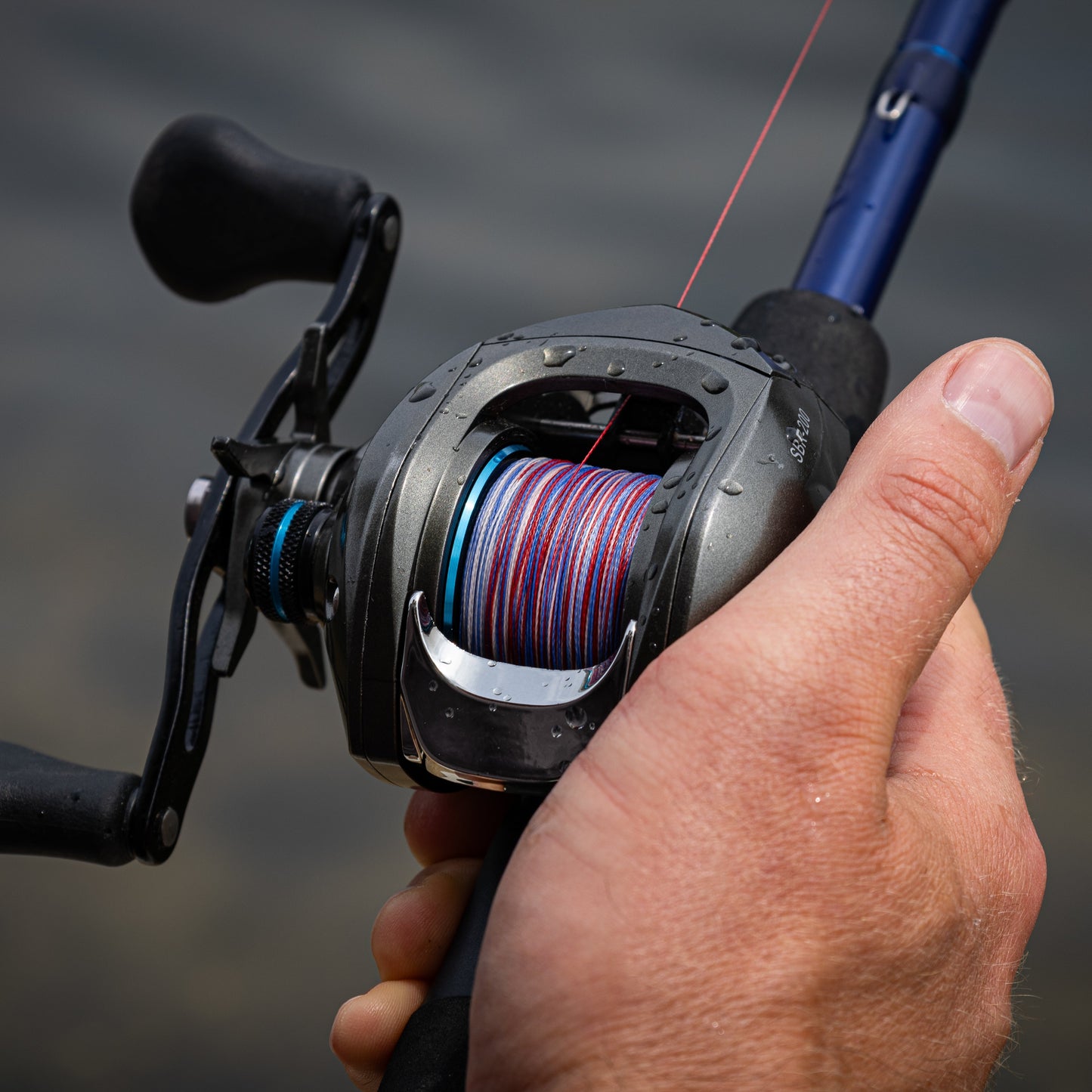 Reaction Tackle Braided Fishing Line - USA Camo Reaction Tackle