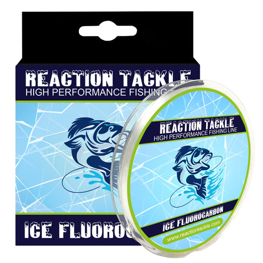Reaction Tackle Ice Fluorocarbon Fishing Line or Leader Reaction Tackle