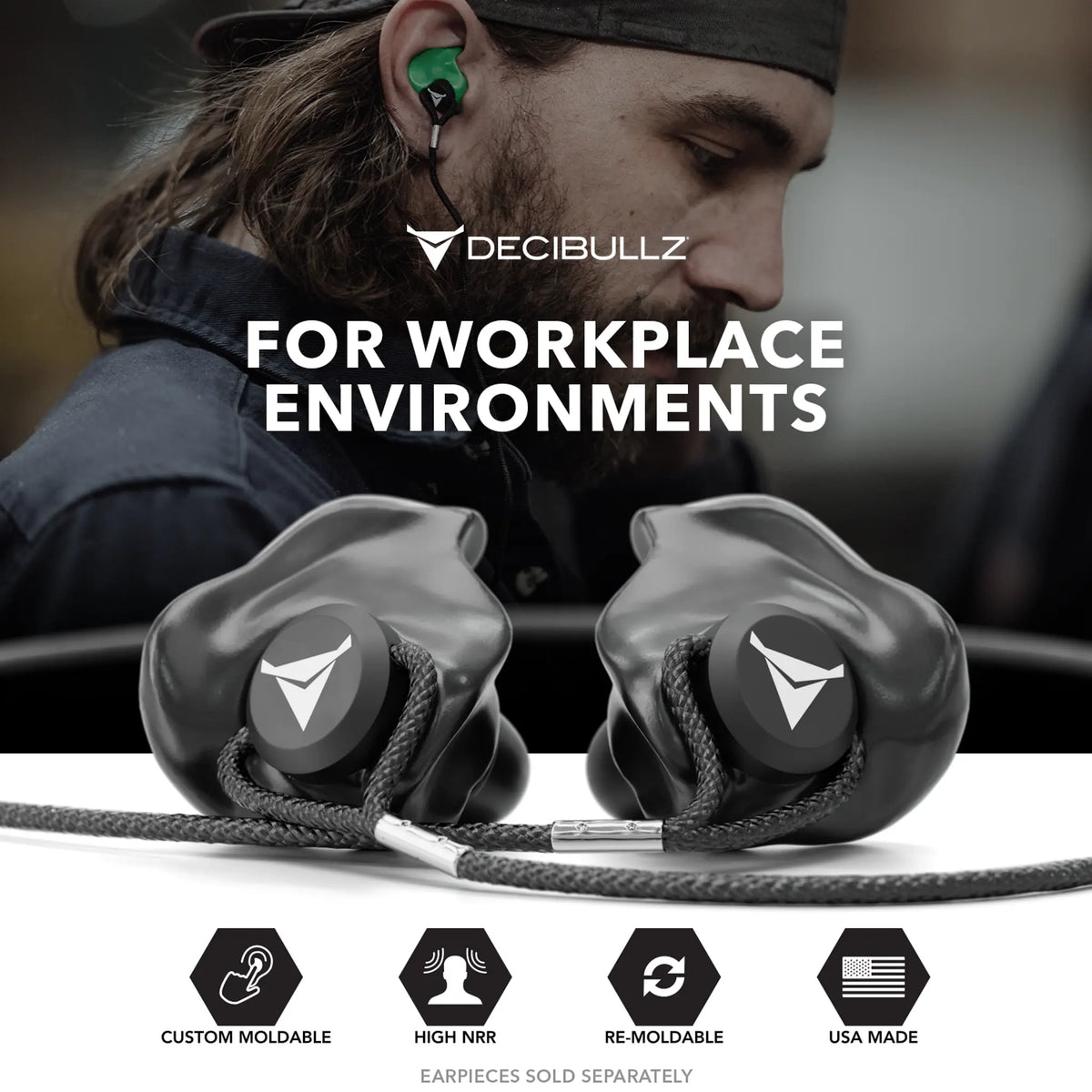 Decibullz Earplug Lanyard