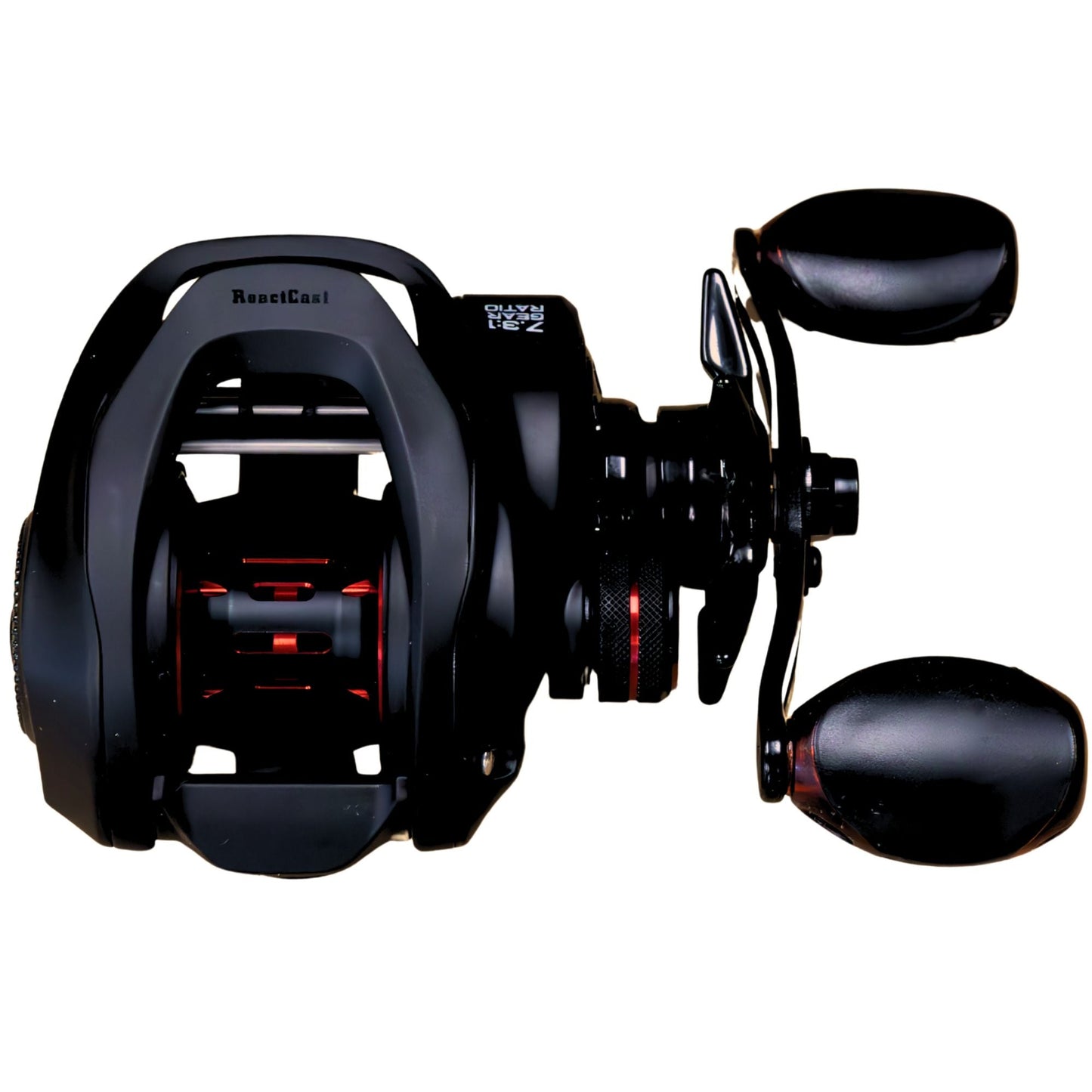 Reaction Tackle Baitcasting Fishing Reel – ReactCast Edition- High-Speed 7.3:1 Gear Ratio - NEW Reaction Tackle
