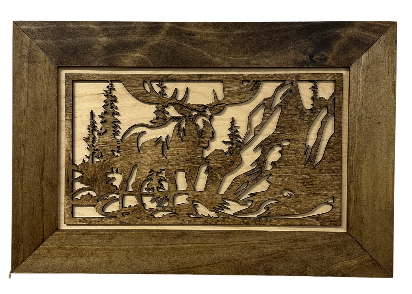 Concealed Moose Wall-Mounted Gun Cabinet – Secure Hidden Storage for Firearms Bellewood Designs