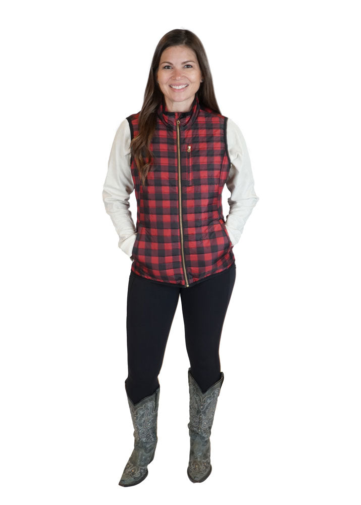 Primitive Puffer Vest Girls with Guns Clothing