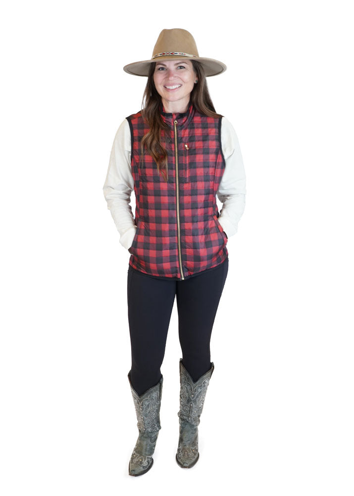 Primitive Puffer Vest Girls with Guns Clothing