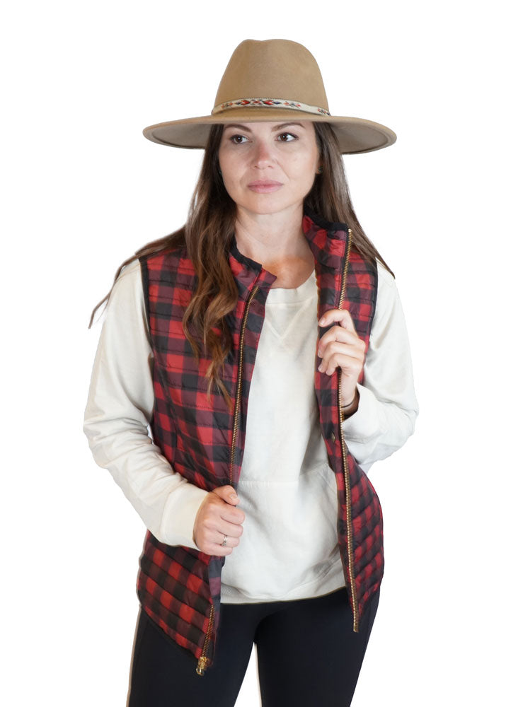 Primitive Puffer Vest Girls with Guns Clothing