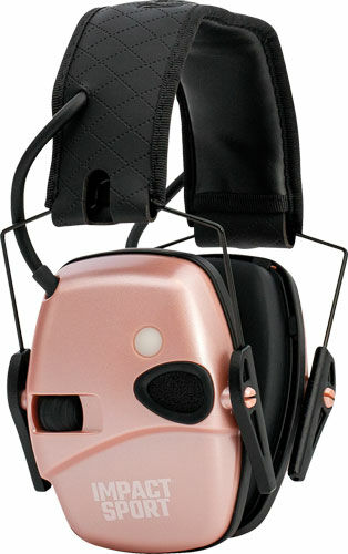 Howard Leight Impact Sport Bluetooth Youth Earmuffs - Rose Electronic Hearing Protection