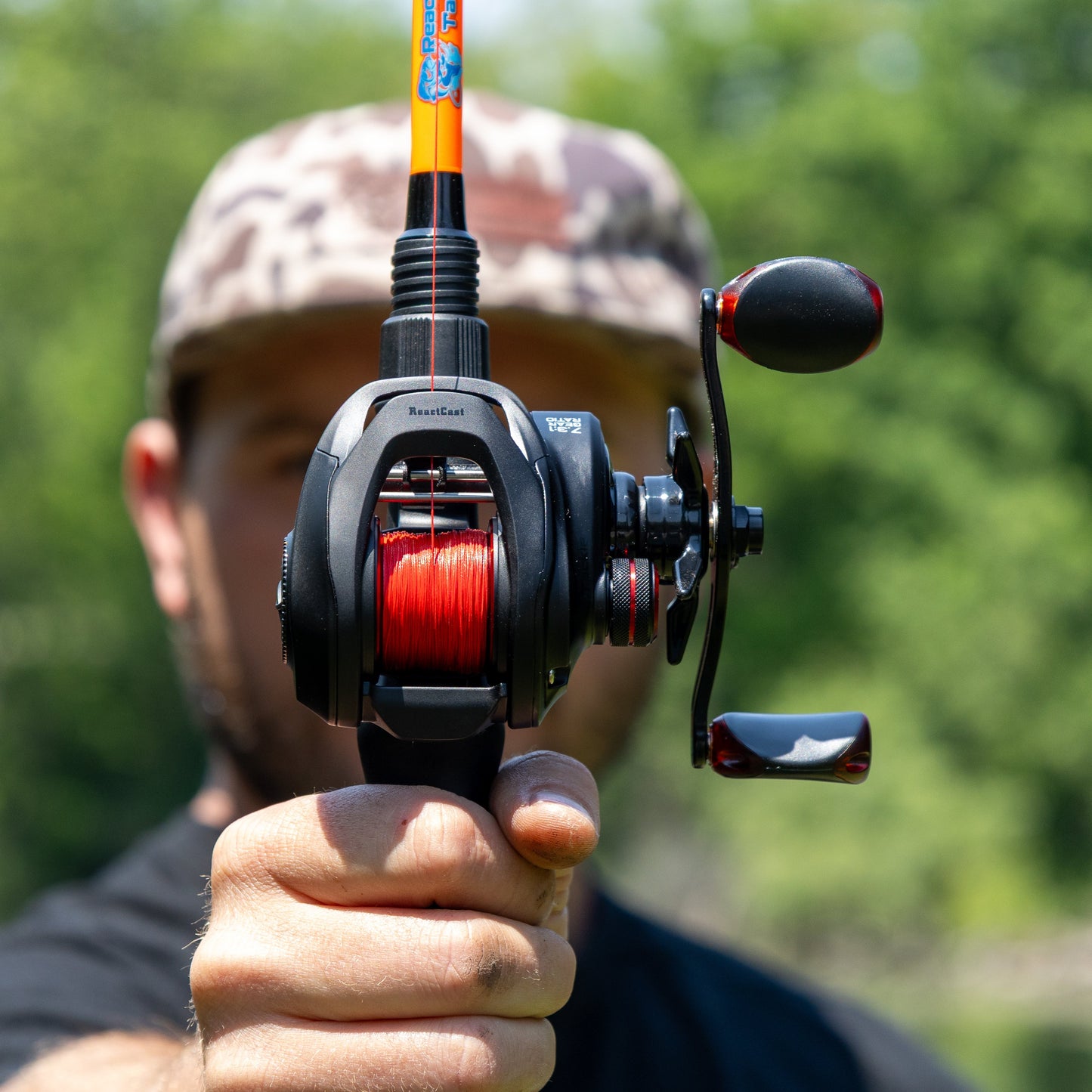 Reaction Tackle X8 Braided Fishing Line - NO FADE Red 8 Strand - NEW Reaction Tackle
