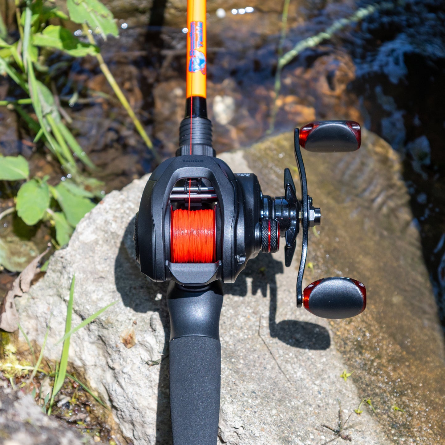 Reaction Tackle X8 Braided Fishing Line - NO FADE Red 8 Strand - NEW Reaction Tackle