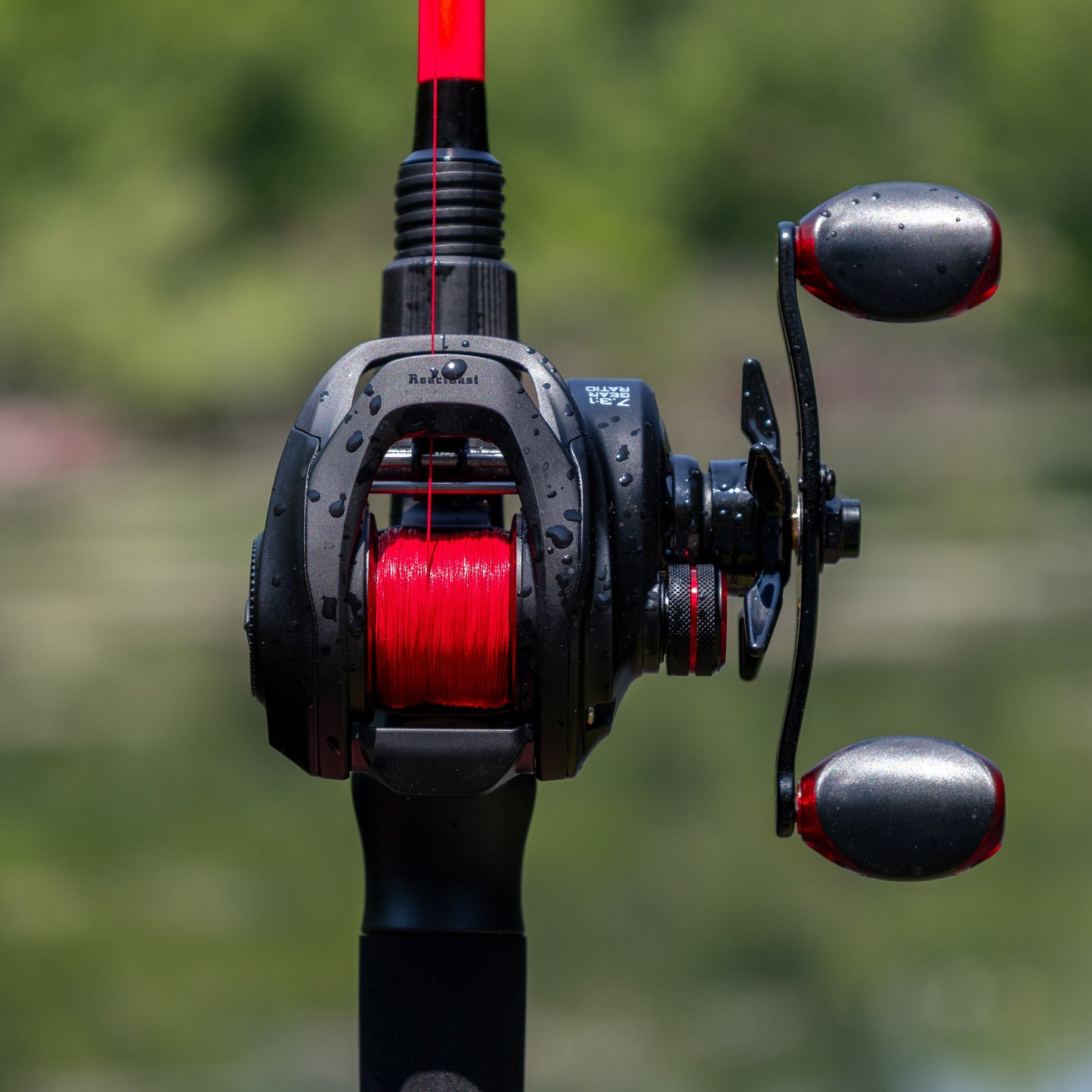Reaction Tackle X8 Braided Fishing Line - NO FADE Red 8 Strand - NEW Reaction Tackle