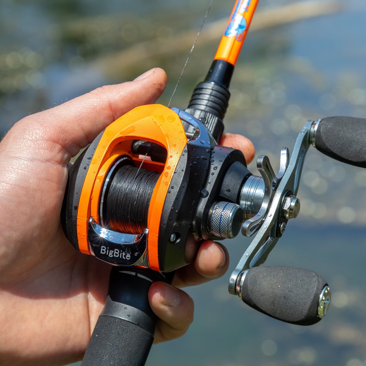 Reaction Tackle Braided Fishing Line - NO FADE Black Reaction Tackle