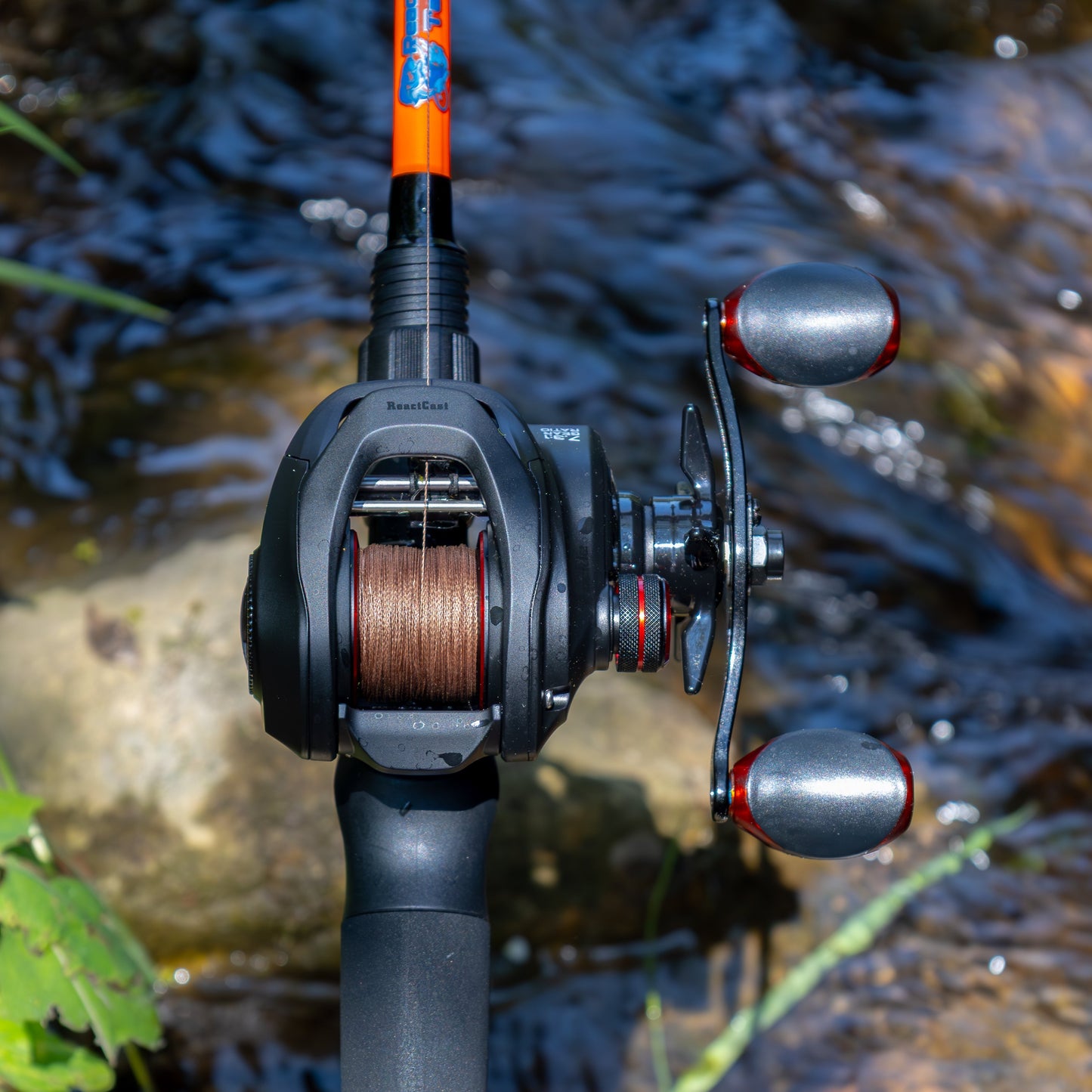 Reaction Tackle Braided Fishing Line - Timber Brown - NEW Reaction Tackle
