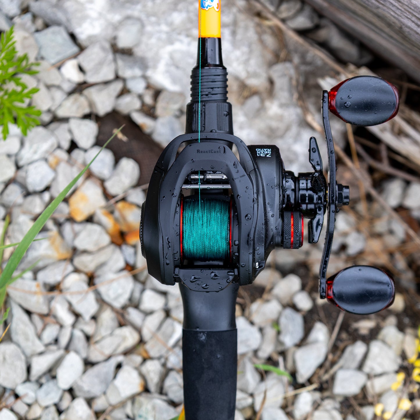 Reaction Tackle Braided Fishing Line - NO FADE Moss Green - NEW Reaction Tackle