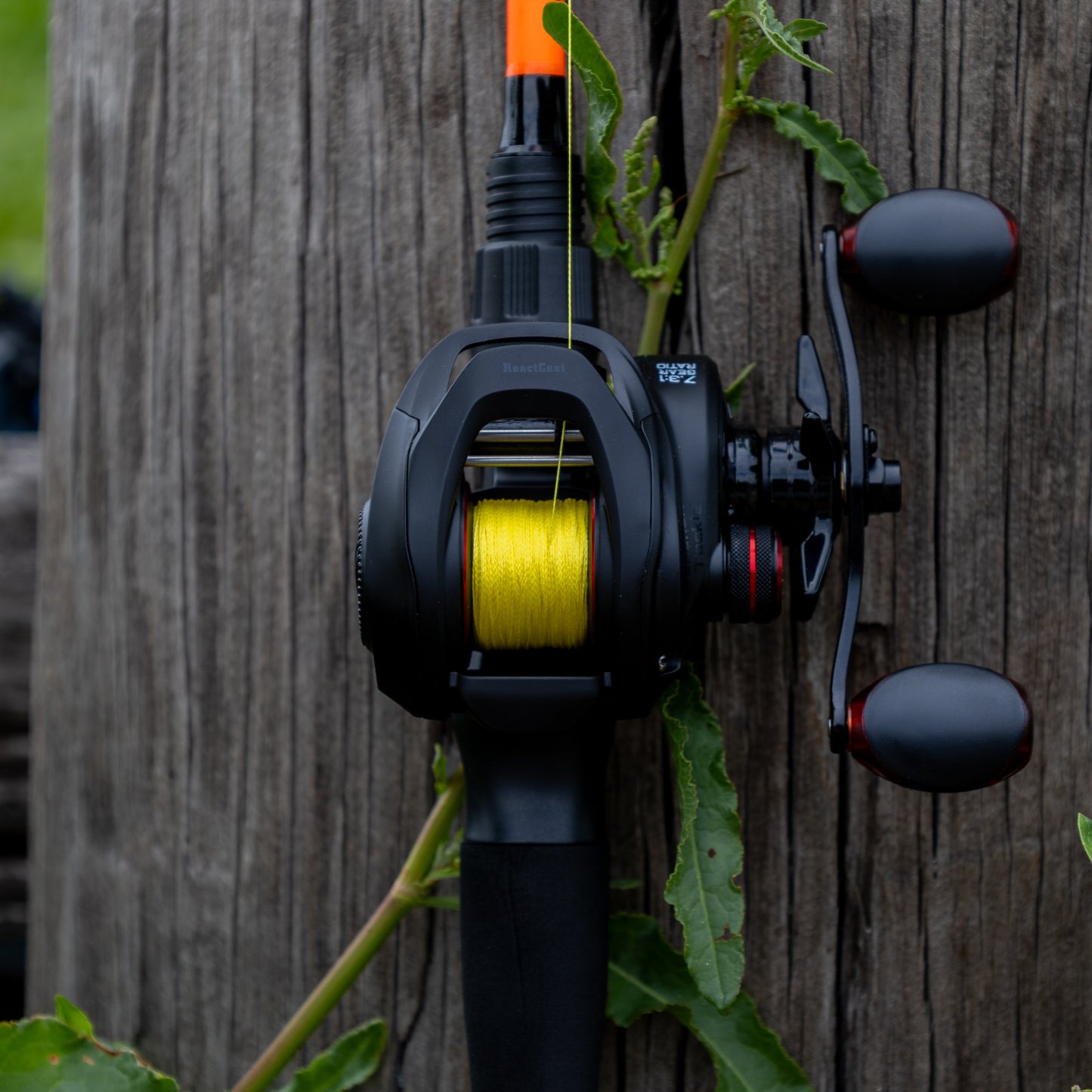 Reaction Tackle Braided Fishing Line - NO FADE Yellow - NEW Reaction Tackle