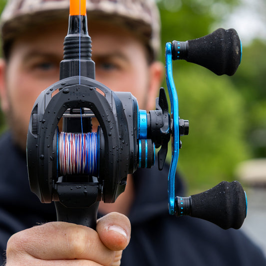 Reaction Tackle Baitcasting Fishing Reel – ProSpin Edition - 6.8:1 Gear Ratio - NEW Reaction Tackle