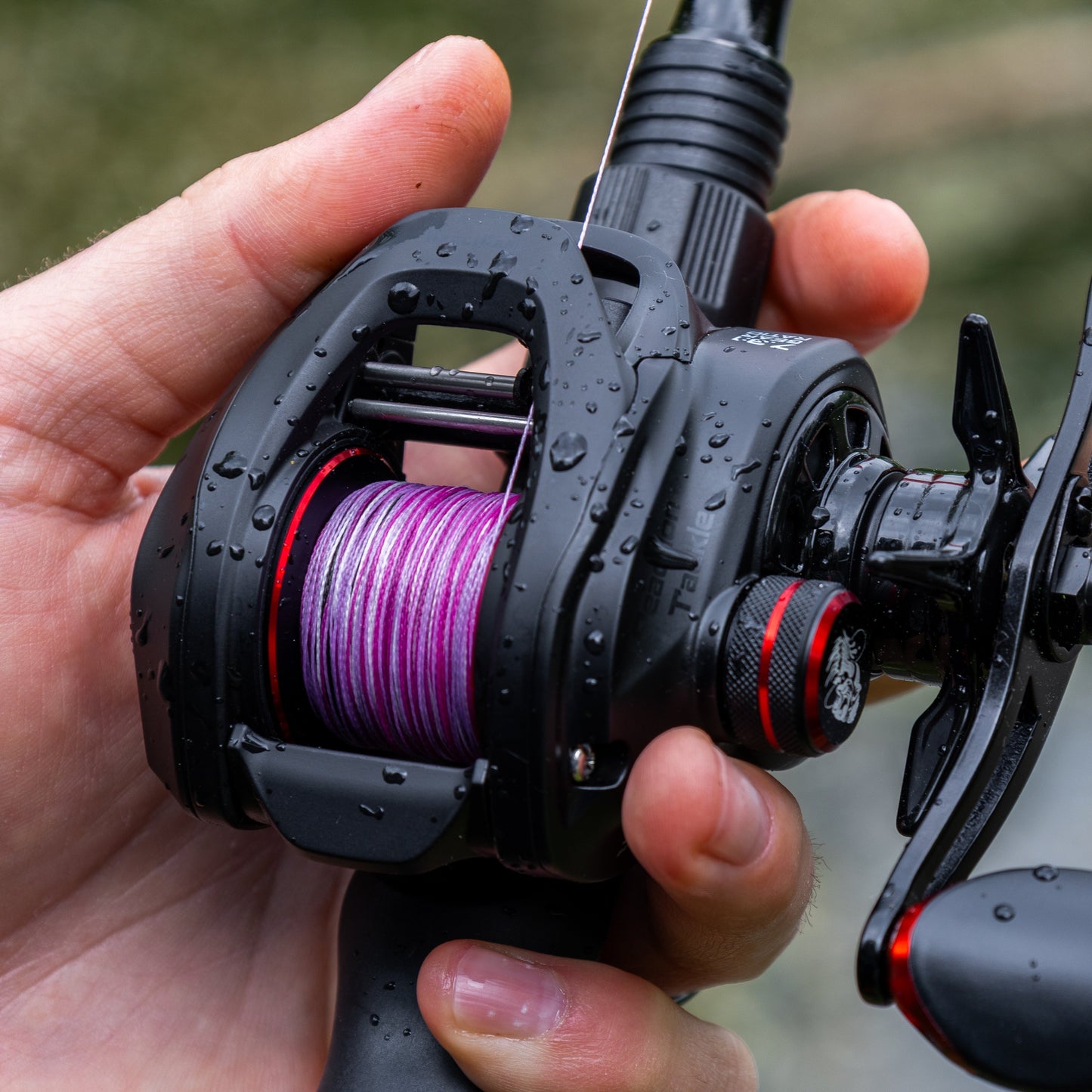 Reaction Tackle Braided Fishing Line - Pink Camo - NEW Reaction Tackle