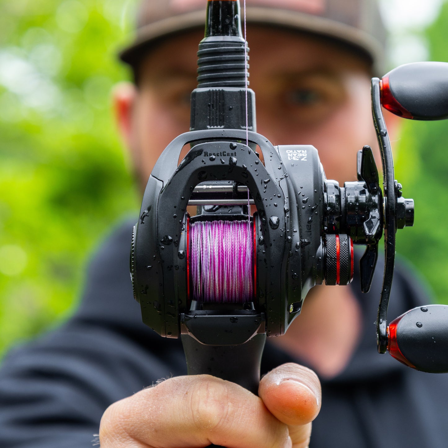 Reaction Tackle Braided Fishing Line - Pink Camo - NEW Reaction Tackle