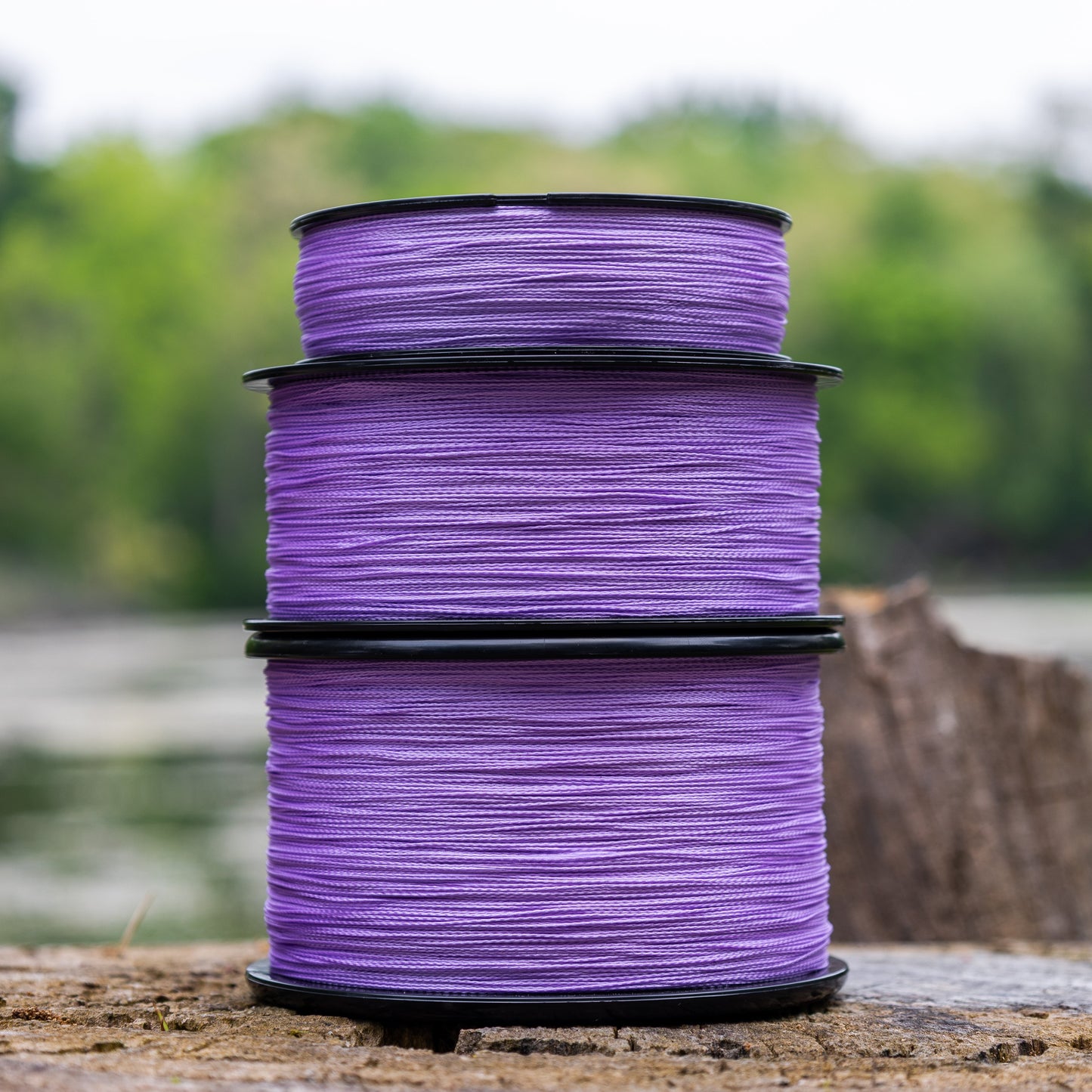 Reaction Tackle Braided Fishing Line - Purple - NEW Reaction Tackle