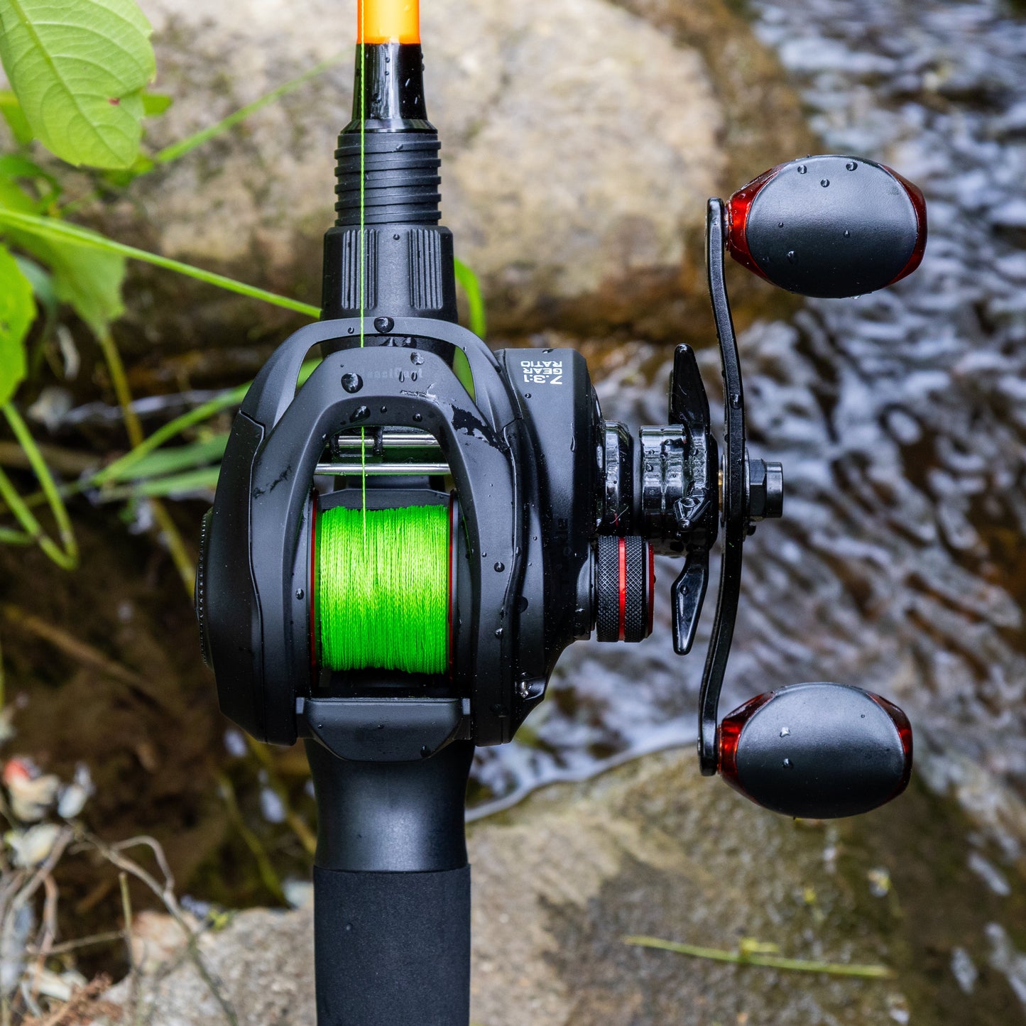 Reaction Tackle Braided Fishing Line - NO FADE Hi Vis Green - NEW Reaction Tackle