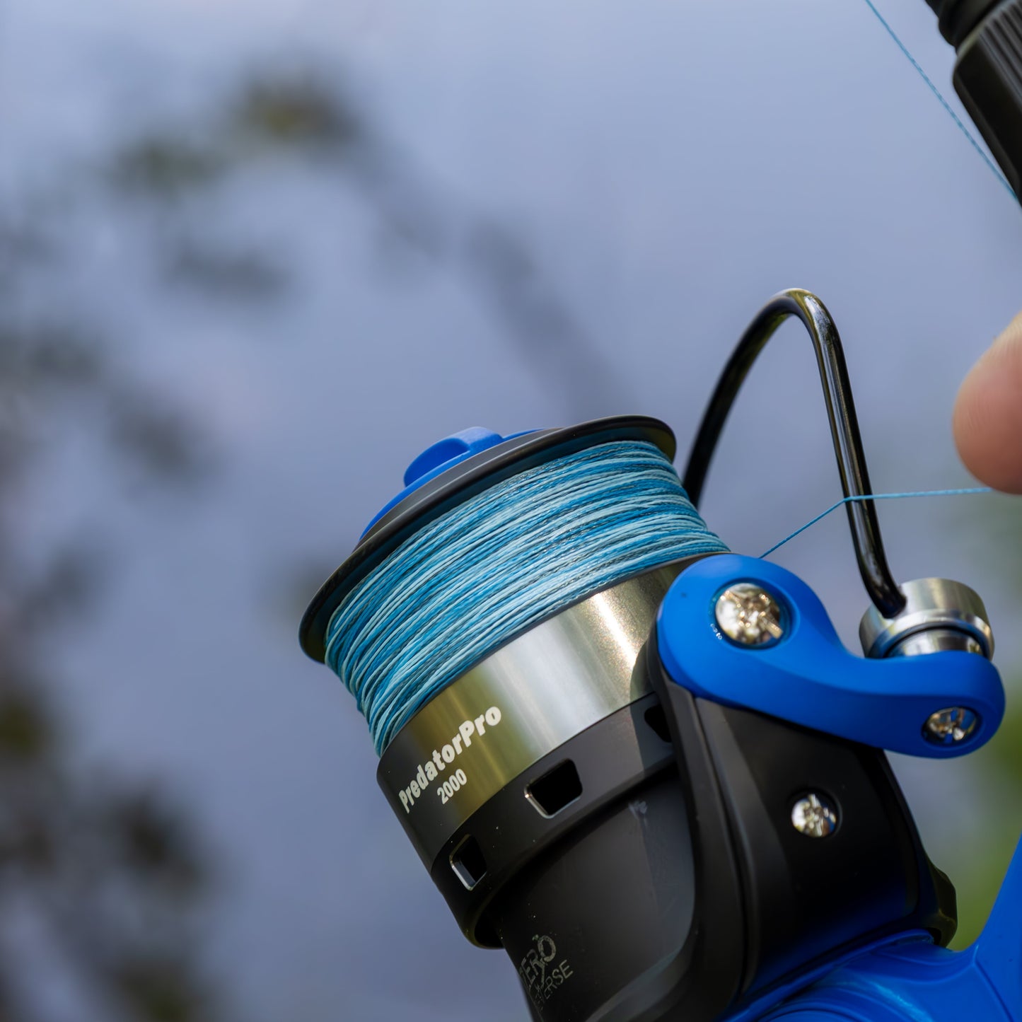 Reaction Tackle BRAIDED IN THE USA Fishing Line- 4X- NEW Reaction Tackle