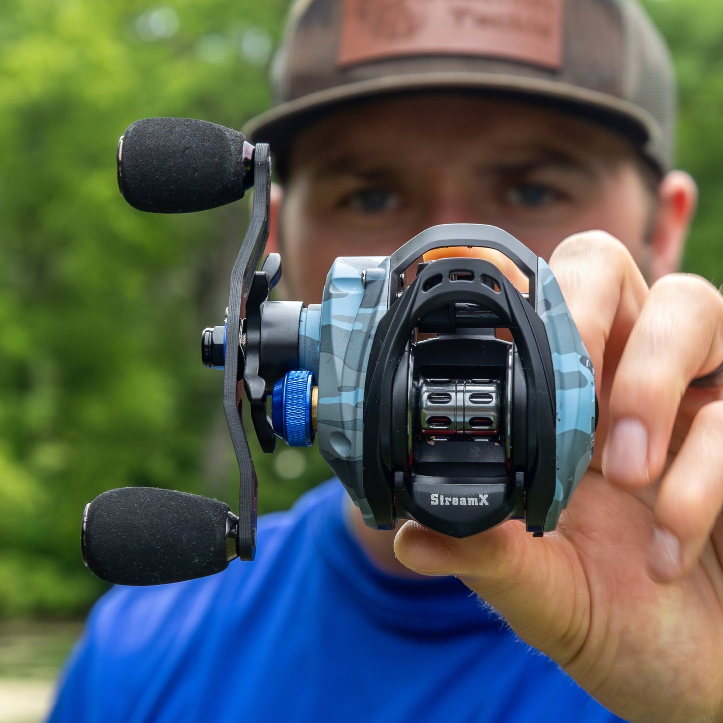Reaction Tackle Baitcasting Fishing Reel- StreamX Edition- 7.5:1 gear ratio - NEW Reaction Tackle