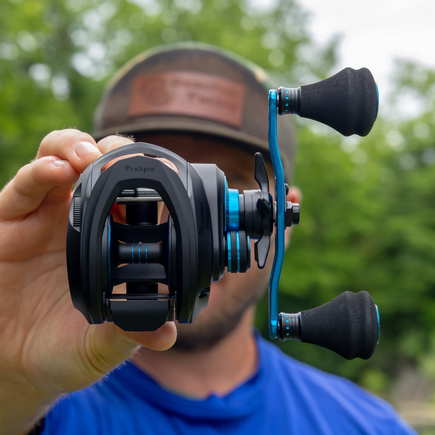 Reaction Tackle Baitcasting Fishing Reel – ProSpin Edition - 6.8:1 Gear Ratio - NEW Reaction Tackle